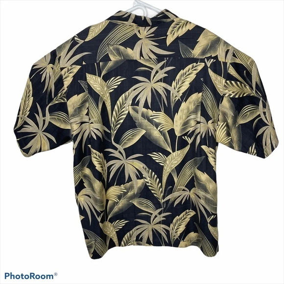 Tommy Bahama Palm Print Silk Shirt Sz: L - Picture 3 of 4